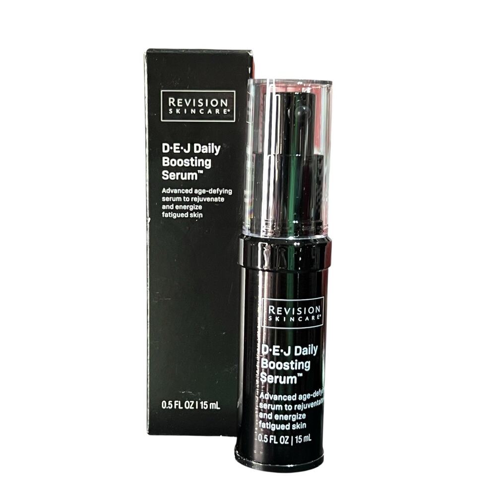 Revision Skincare D.E.J Daily Boosting Serum.5 Oz New In Box